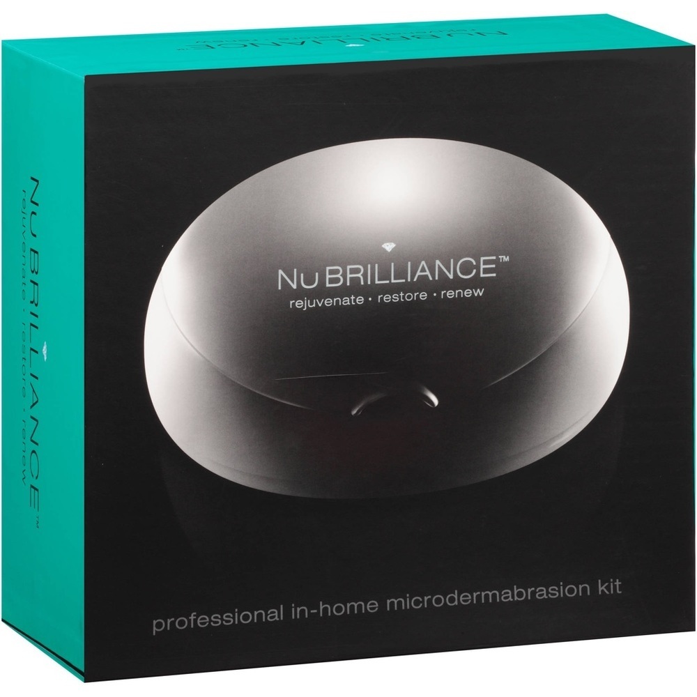 NuBrilliance Professional At-Home Microdermabrasion 34-Piece Kit PRE OWNED